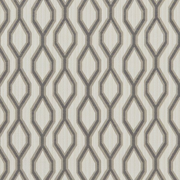 Hadley Charcoal Fabric by Clarke & Clarke