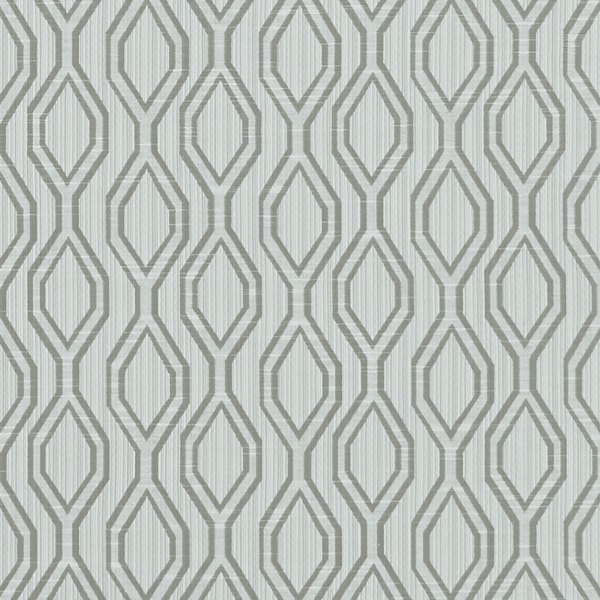 Hadley Silver Fabric by Clarke & Clarke