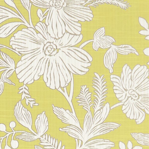 Hollyhurst Citrus Fabric by Clarke & Clarke