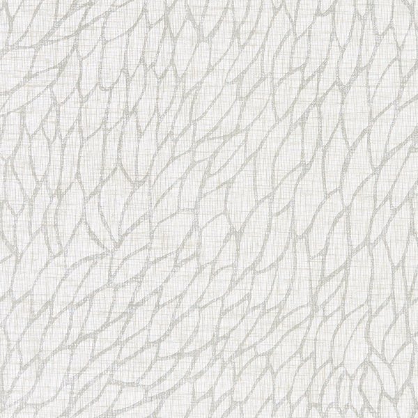 Corallino Sheer Chalk/Silver Fabric by Clarke & Clarke
