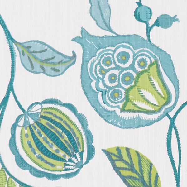 Kayo Apple/Denim Fabric by Clarke & Clarke