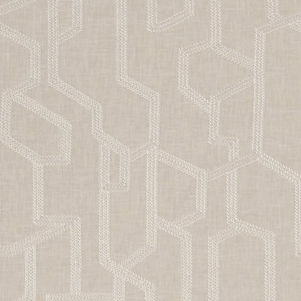 Labyrinth Linen Fabric by Clarke & Clarke