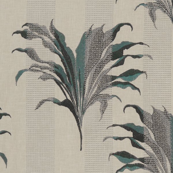Palma Kingfisher Fabric by Clarke & Clarke