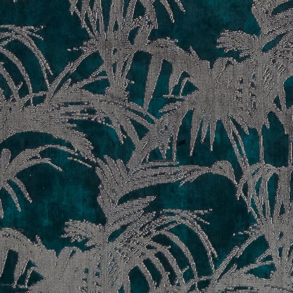 Tropicale Kingfisher Fabric by Clarke & Clarke