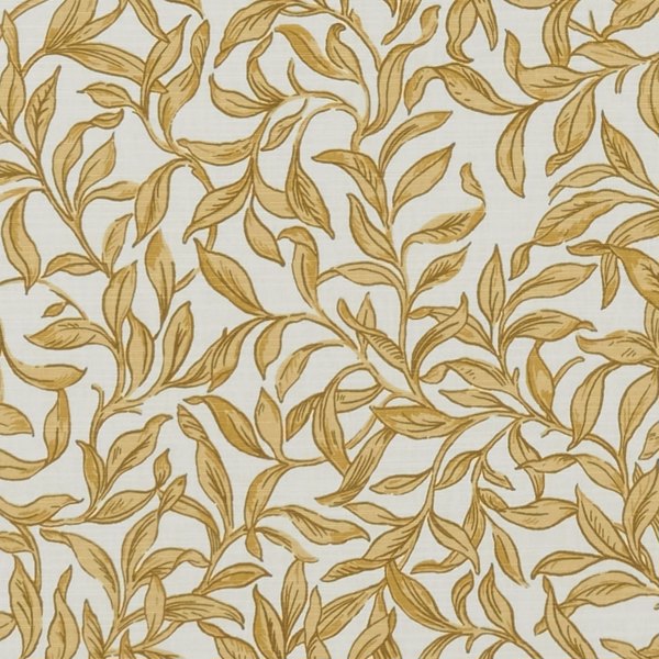 Entwistle Gold Fabric by Clarke & Clarke