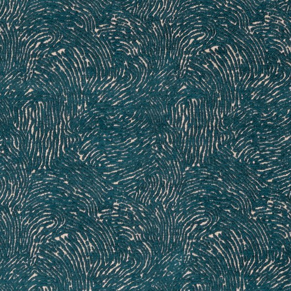 Levante Teal Fabric by Clarke & Clarke