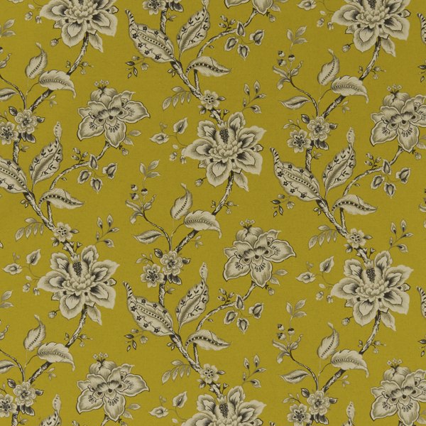 Palampore Chartreuse Fabric by Clarke & Clarke