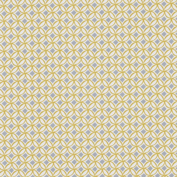 Ortis Ochre Fabric by Clarke & Clarke