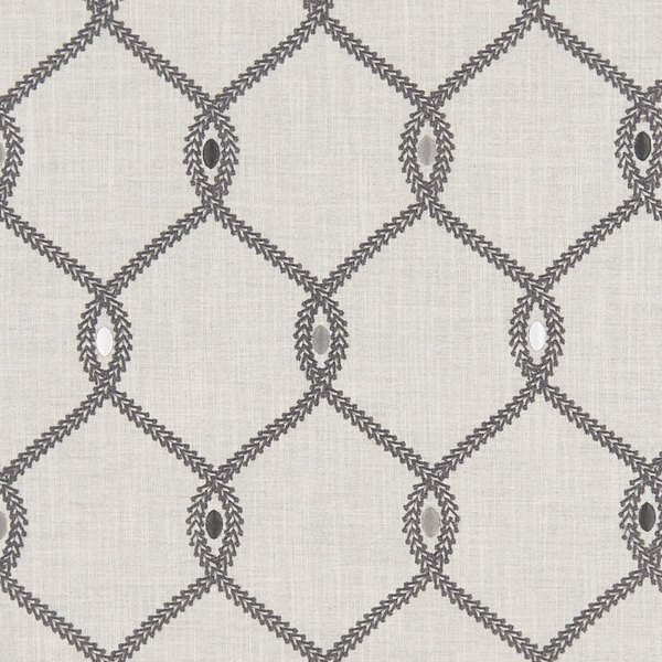 Opus Charcoal Fabric by Clarke & Clarke