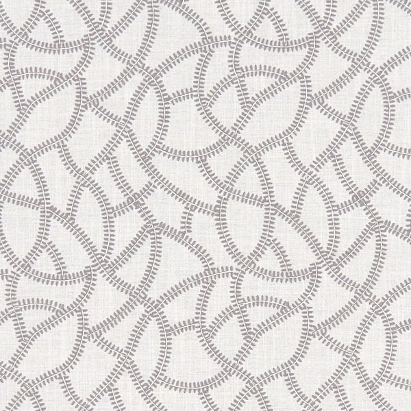 Panache Silver Fabric by Clarke & Clarke