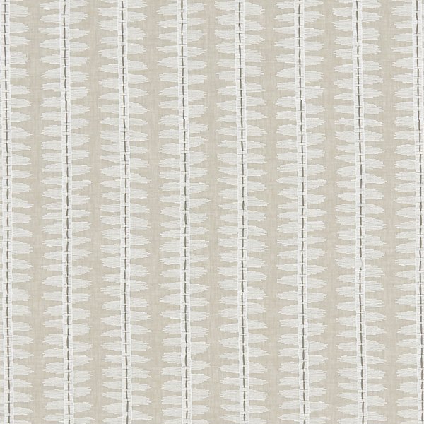 Risco Silver Fabric by Clarke & Clarke