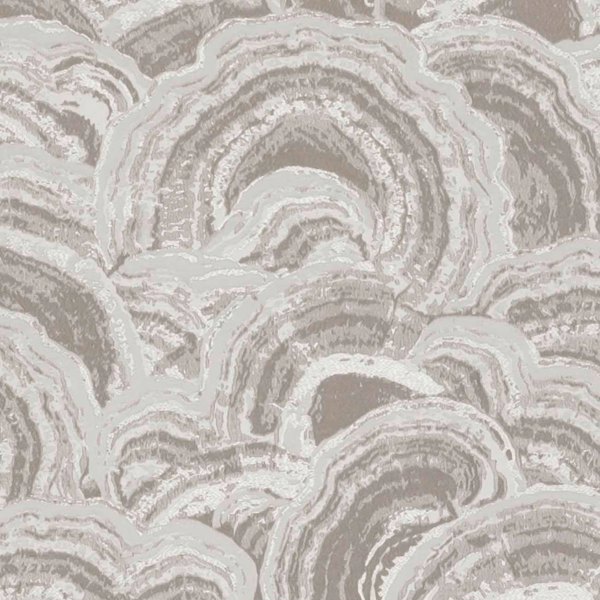 Langei Taupe Fabric by Clarke & Clarke