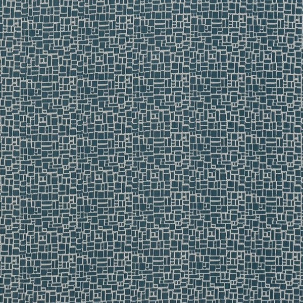 Maze Kingfisher Fabric by Clarke & Clarke