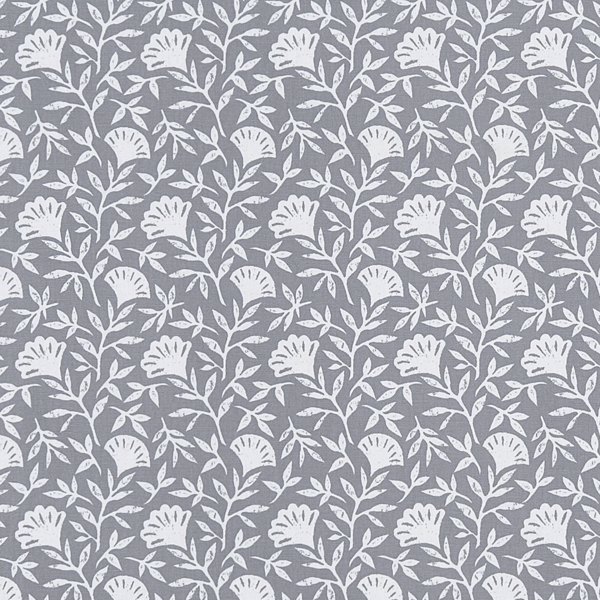 Melby Grey Fabric by Clarke & Clarke
