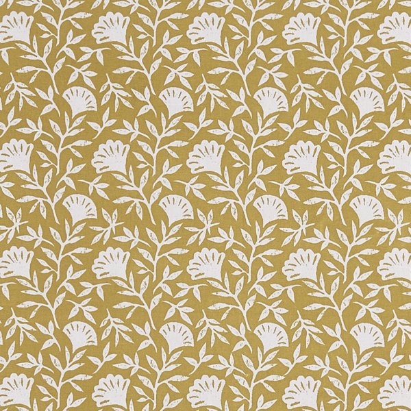 Melby Ochre Fabric by Clarke & Clarke