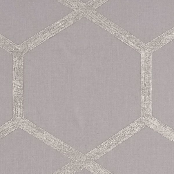 Forma Charcoal/Silver Fabric by Clarke & Clarke