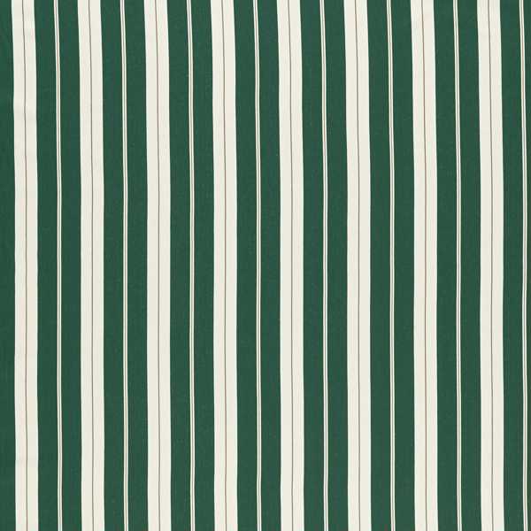 Belgravia Racing Green/Linen Fabric by Clarke & Clarke