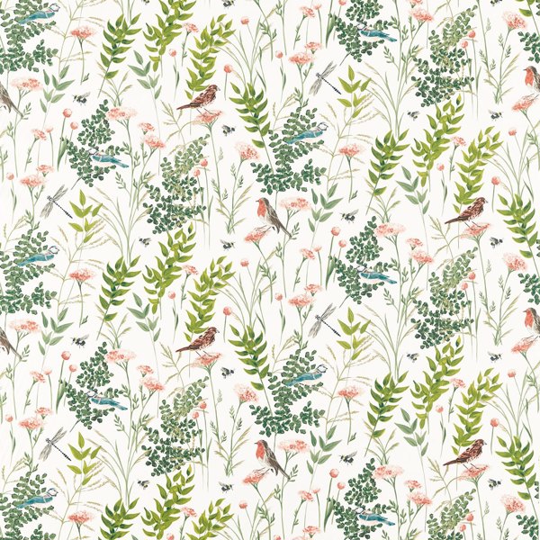 Gardenia Blush Fabric by Clarke & Clarke