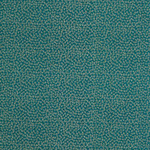 Ricamo Teal Fabric by Clarke & Clarke