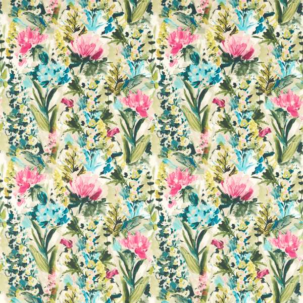 Hydrangea Summer Fabric by Clarke & Clarke