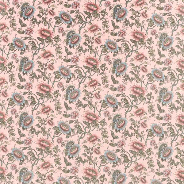 Tonquin Blush Velvet Fabric by Clarke & Clarke