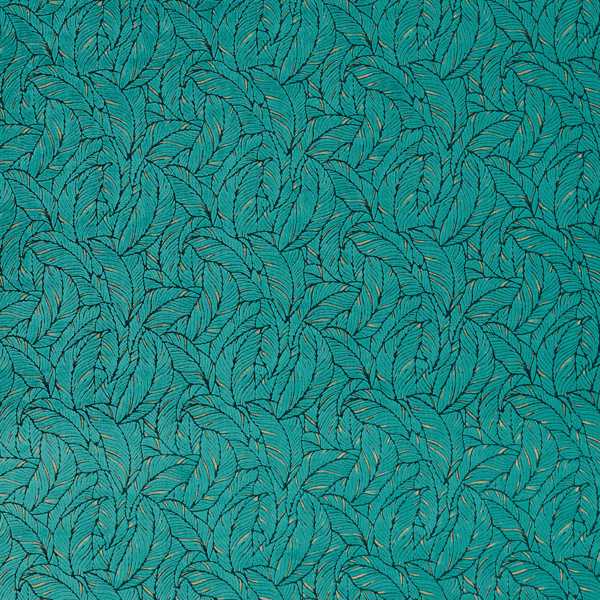 Selva Emerald Fabric by Clarke & Clarke