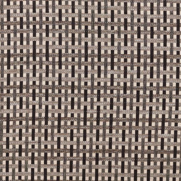 Kasper Charcoal/Linen Fabric by Clarke & Clarke