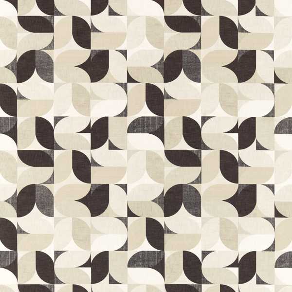 Reno Monochrome Fabric by Clarke & Clarke