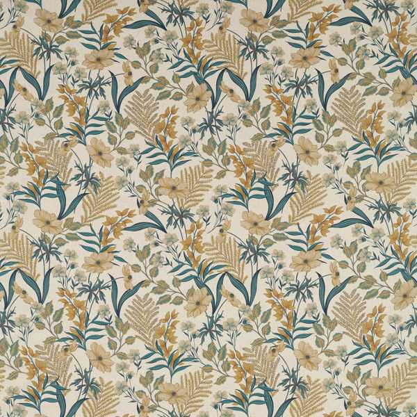 Hazelbury Ochre Fabric by Clarke & Clarke