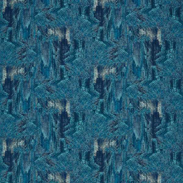 Hillcrest Midnight Fabric by Clarke & Clarke