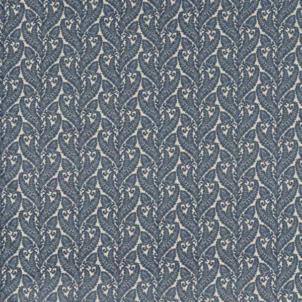 Regale Denim Fabric by Clarke & Clarke