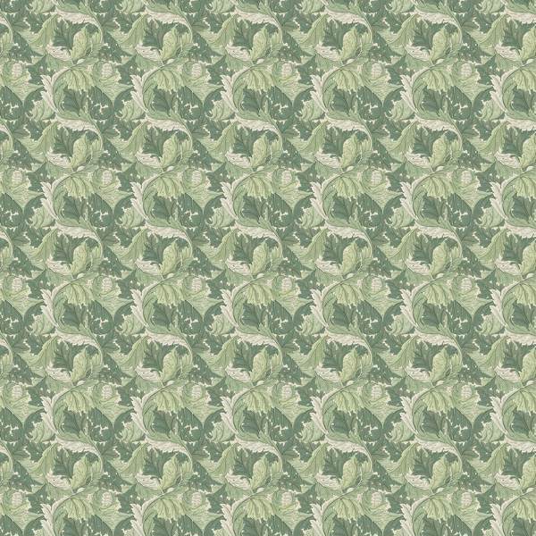 Acanthus Apple/Sage Fabric by Clarke & Clarke