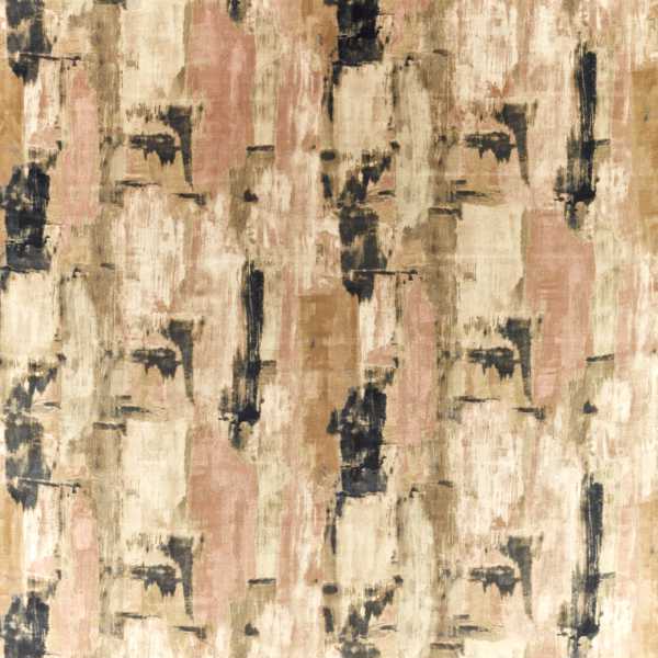 Lagna Blush/Natural Fabric by Clarke & Clarke