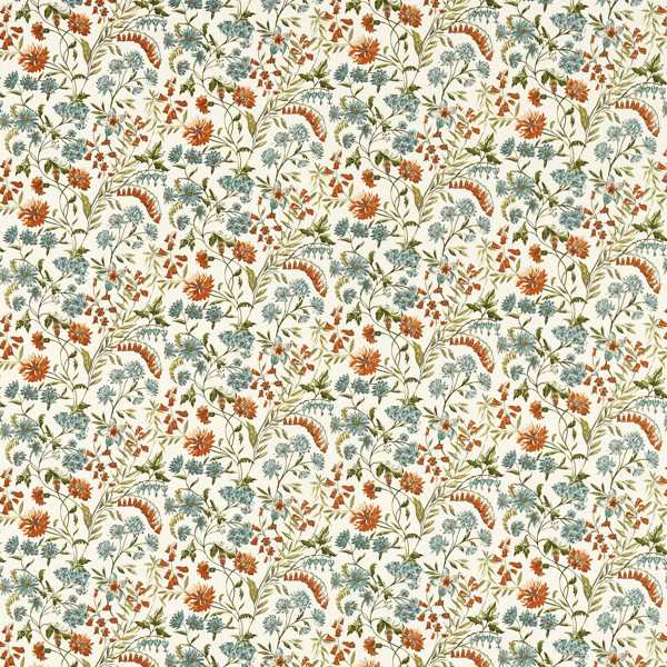 Whinfell Mineral/Spice Fabric by Clarke & Clarke
