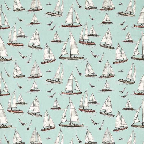 Sailing Yacht Mineral Fabric by Clarke & Clarke