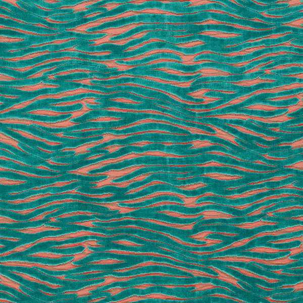 Wildstripe Tropic Fabric by Clarke & Clarke