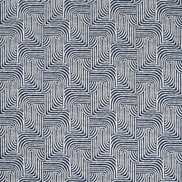 Gormley Jacquard Ink Fabric by Clarke & Clarke