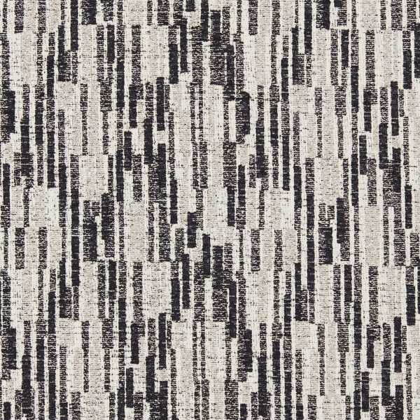 Juno Jacquard Noir Fabric by Clarke & Clarke