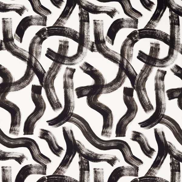 Malevich Noir Fabric by Clarke & Clarke