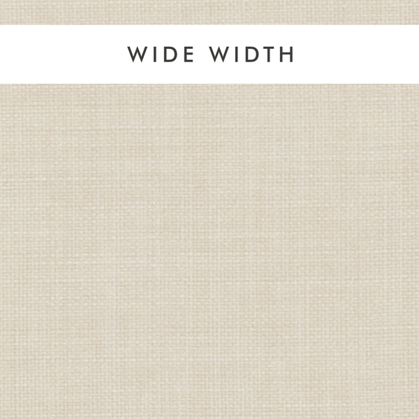 Linoso Wide Width Cream Fabric by Clarke & Clarke