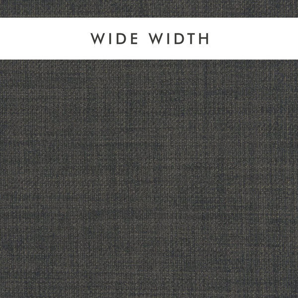 Linoso Wide Width Smoke Fabric by Clarke & Clarke