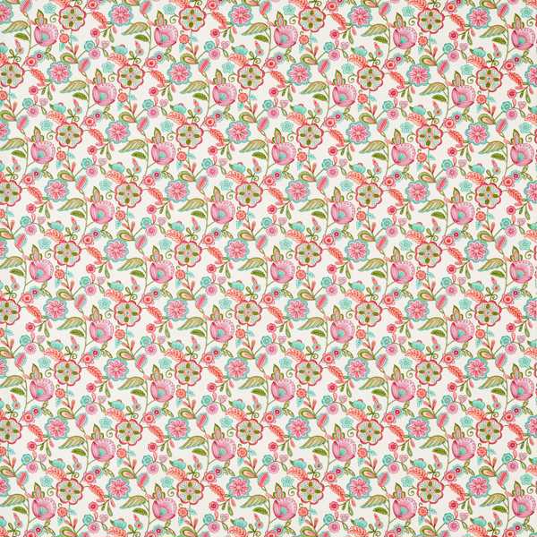 Camellia Summer Fabric by Clarke & Clarke