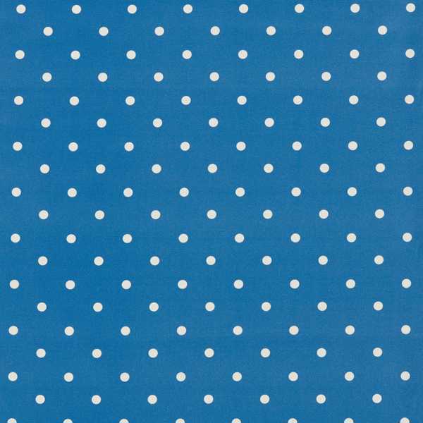 Dotty Cobalt Fabric by Clarke & Clarke