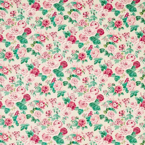 Genevieve Rose Fabric by Clarke & Clarke