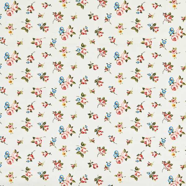 Rosebud Spice Fabric by Clarke & Clarke