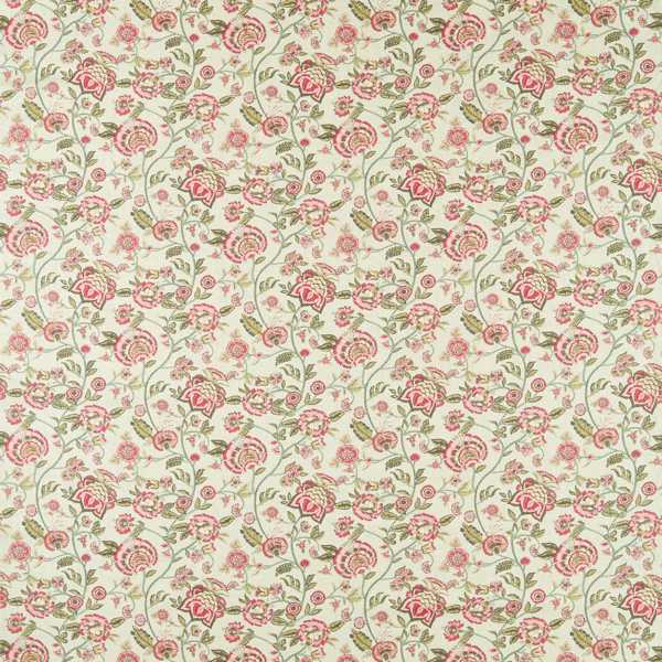 Barmeri Sage/Blush Fabric by Clarke & Clarke
