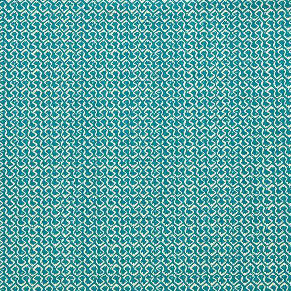 Kalpa Teal Fabric by Clarke & Clarke