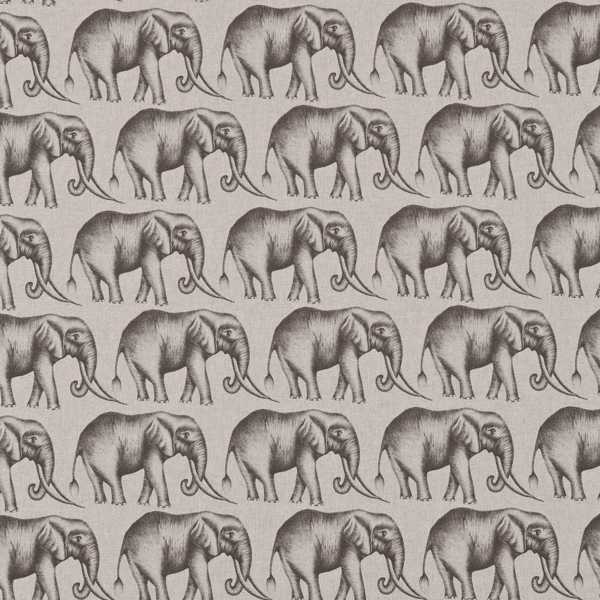 Savanna Elephant Fabric by Harlequin