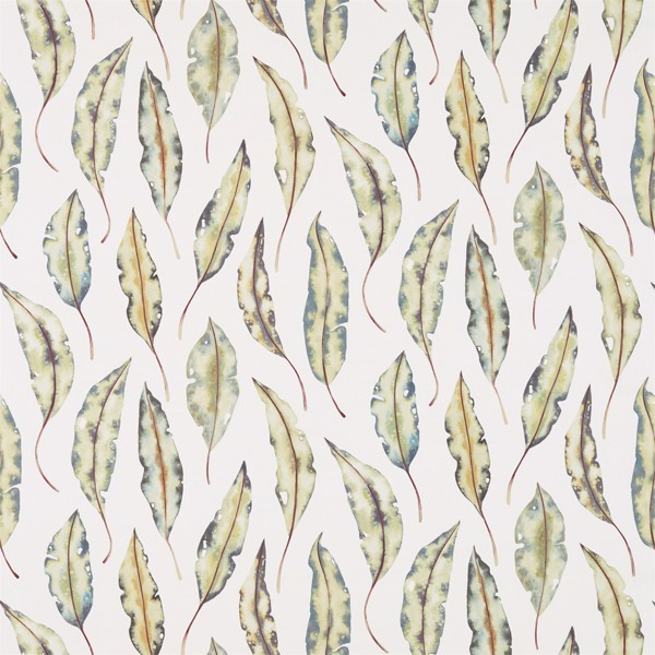 Kinina Graphite/Mustard Fabric by Harlequin
