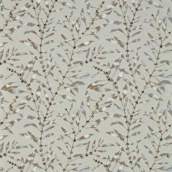 Chaconia Brass/Ink Fabric by Harlequin